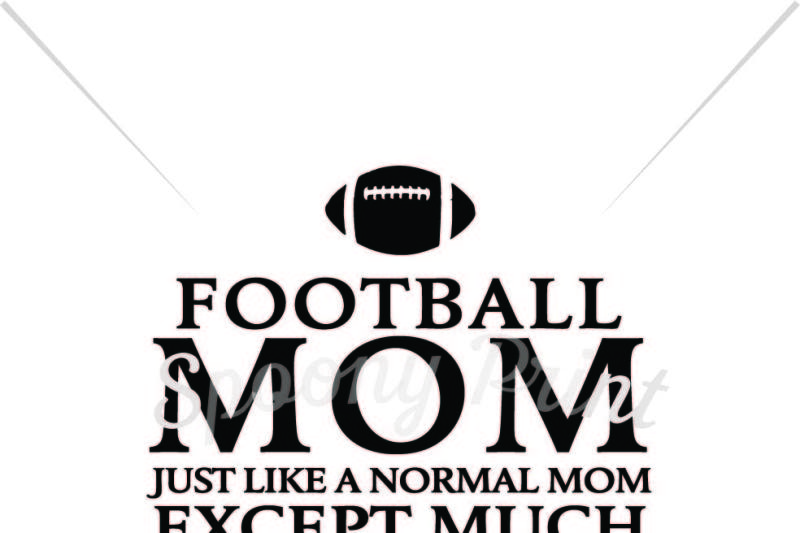 Football Mom By Spoonyprint Thehungryjpeg Com