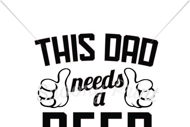 Download Free Free This Dad Needs A Beer Crafter File PSD Mockup Template