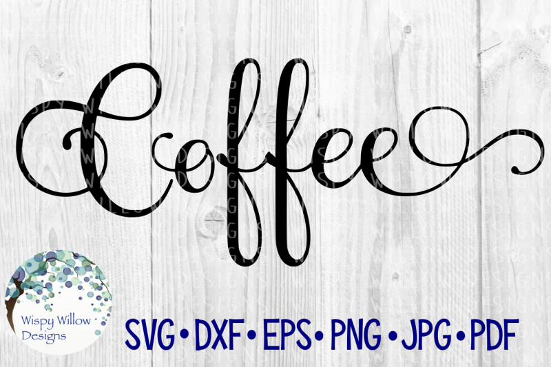 Download Coffee Elegant Scroll Label Svg Dxf Eps Png Jpg Pdf Design Download Svg Files Laundry Room