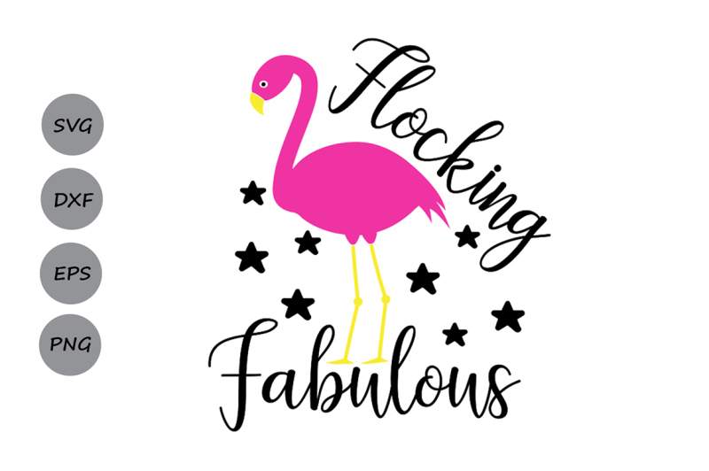 Download Free Flocking Fabulous SVG, Flamingo Svg, Beach Svg ...