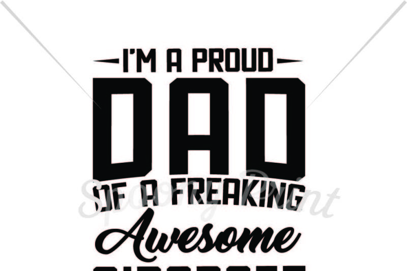 Download Free Proud dad of a freaking awesome aircraft mechanic Crafter File - Free SVG Cut File