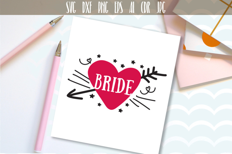 Download Free Bride Svg Bride Word Art Cut File And Printable Png Svg Cut Files Design Free Download