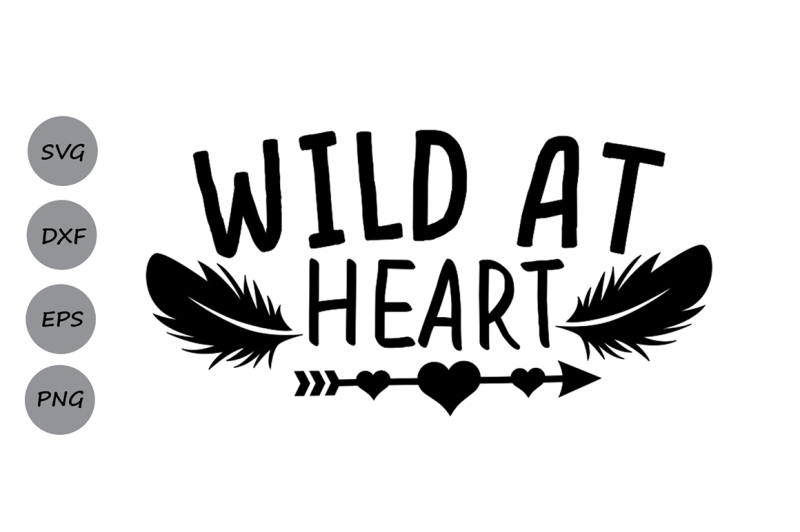 Download Wild at Heart Svg, Aztec Boho Svg, Arrow Svg, Baby Svg ...