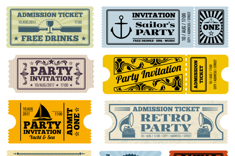 Download Event Ticket Mockup Psd Yellowimages