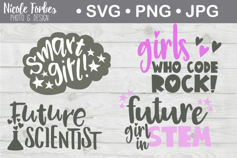 Download Free Girl Science SVG Bundle Crafter File - Best Free SVG ...