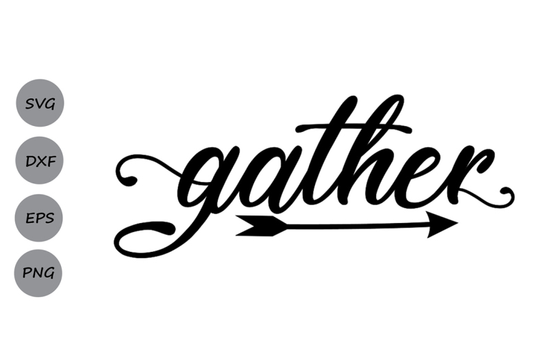 Gather Svg Fixerupper Svg Gather Stencil Gather Sign Svg Farmhouse Design Free Guitar Svg File