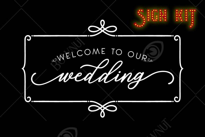 Free Free 298 Wedding Welcome Svg SVG PNG EPS DXF File