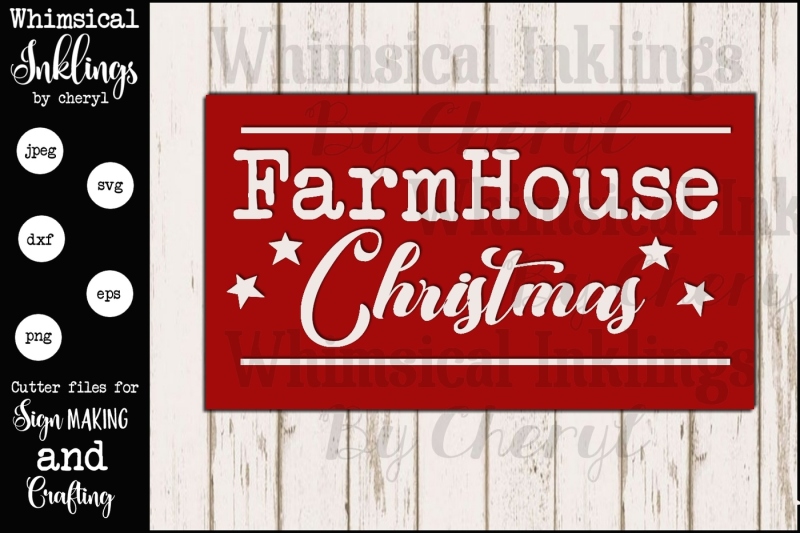 Free Farmhouse Christmas Sign Svg Crafter File All Free Svg Cut Quotes Files