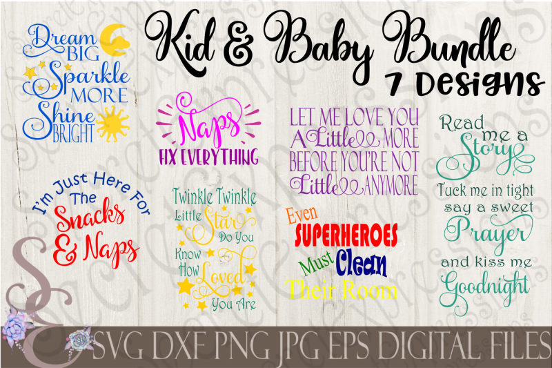 Download Free Kid and Baby SVG Bundle Crafter File - Best Free SVG ...