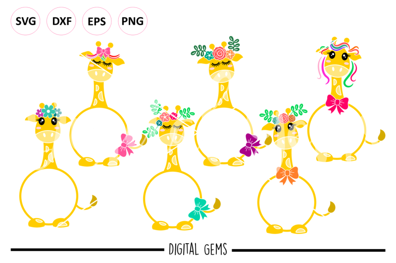 Download Free Giraffe Svg  Dxf  Eps  Png Files Crafter File