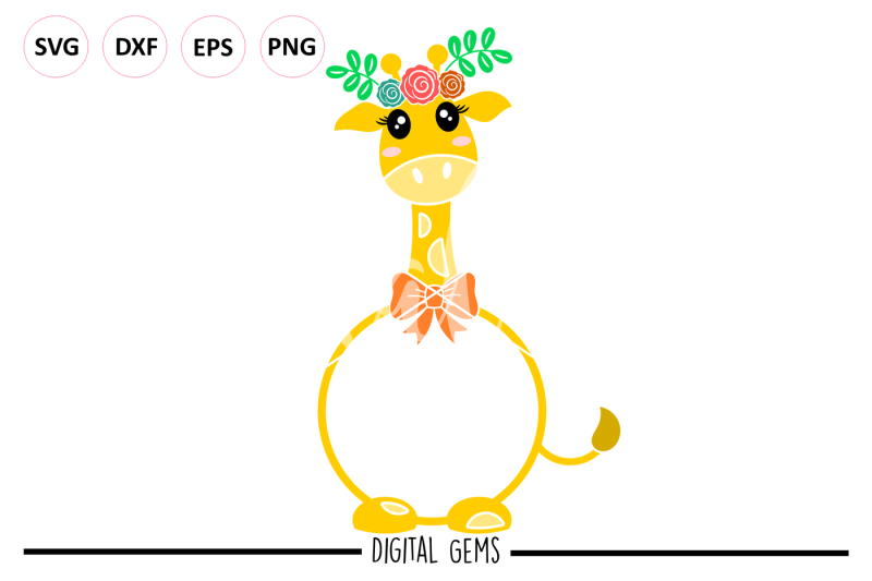 Download Free Giraffe Svg  Dxf  Eps  Png Files Crafter File