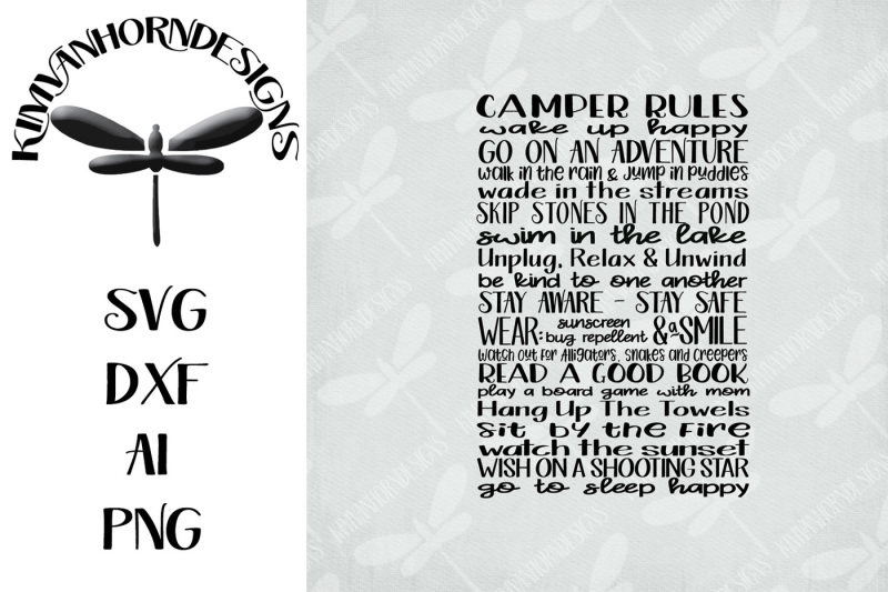 Free Free 119 Camping Rules Svg Free SVG PNG EPS DXF File