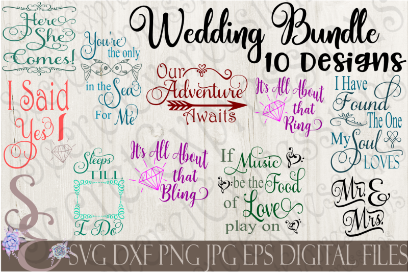 Free Free 63 Wedding Svg Cut Files SVG PNG EPS DXF File