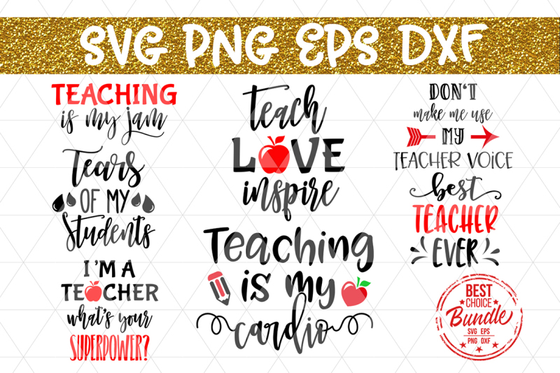 Download Free Teacher Bundle Svg Cut File Teacher Gift Svg Eps Dxf Png Crafter File Free Kid S Christmas Shirt Bundle Crafter File Yellowimages Mockups