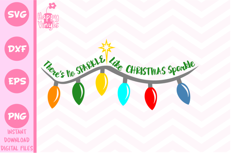 Download Free Free Christmas Svg There S No Sparkle Like Christmas Sparkle Svg Crafter File PSD Mockup Template