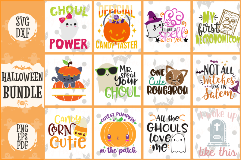 Download Free Halloween Svg Bundle Dxf Eps Pdf Png Spooky Bundle Crafter File Free Svg Cut Files Dxf Eps Png Include PSD Mockup Templates