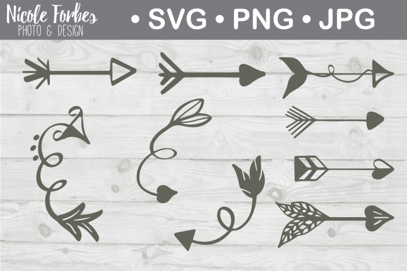 Free Hand Drawn Arrow Svg Cut File Crafter File Free Svg Files For Cricut Silhouette And Brother Scan N Cut