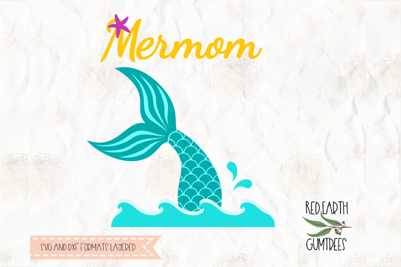 Download Free Mermom Mermaid Mom Mermaid Tail Svg Png Dxf Eps Pdf Crafter File Download Free Svg Cut Files SVG, PNG, EPS, DXF File