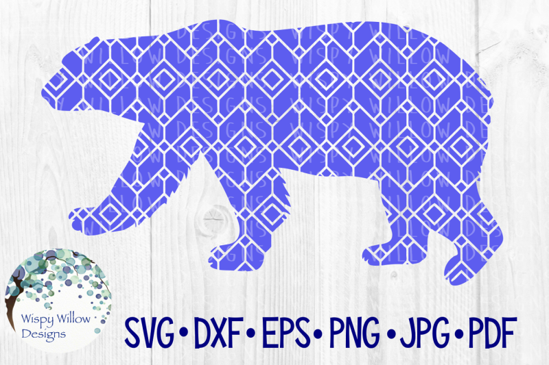 Download Free Polar Bear Geometric Svg Dxf Eps Png Jpg Pdf Svg Free Svg Cut Files Creative PSD Mockup Templates