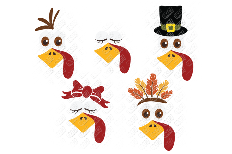 Download Free Turkey Face Svg In Svg Dxf Png Jpg Eps Crafter File Best Sites For Free Svg Cricut Silhouette Cut Cut Craft