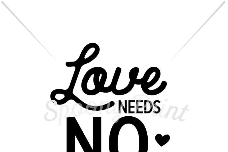 Love Needs No Words By Spoonyprint Thehungryjpeg Com