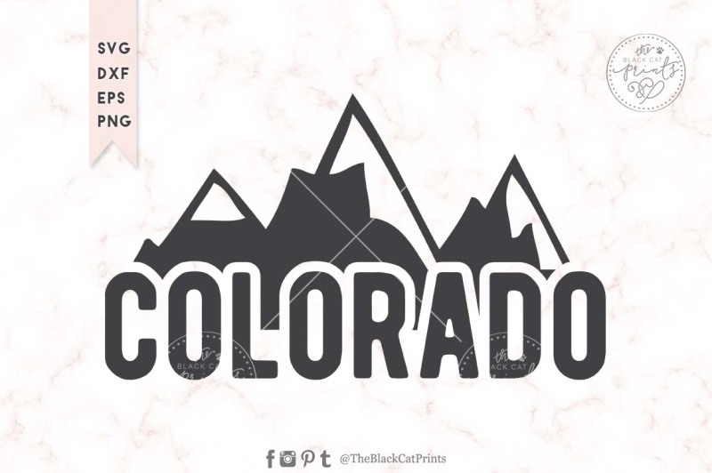 Colorado Svg Dxf Eps Png Design Free Georgia Svg File