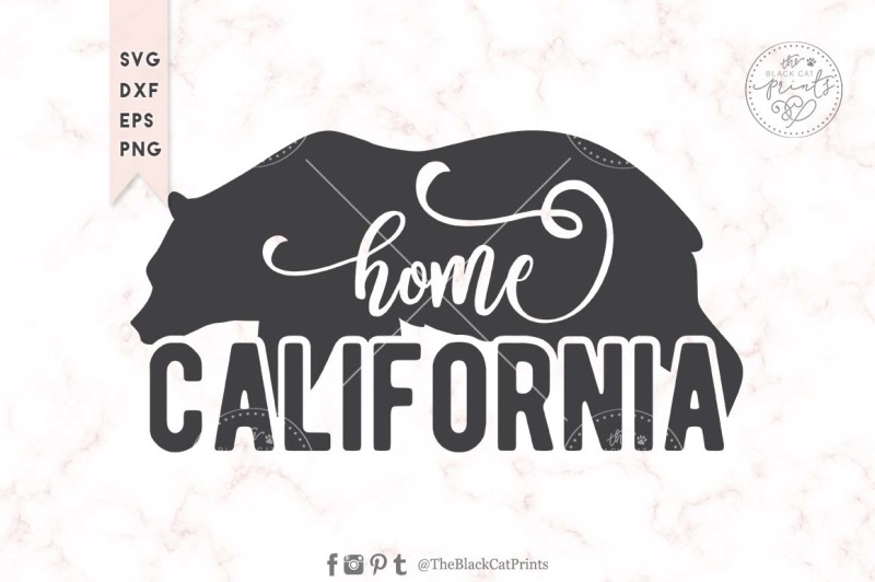 California Svg Dxf Eps Png Design Free Home Icon Silhouette Whatsapp Logo Instagram Logo