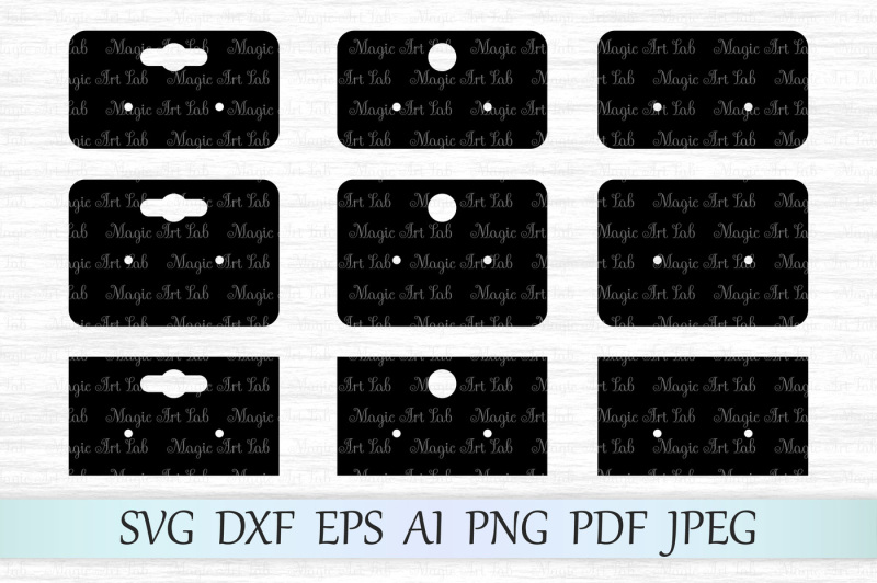 Free Earring Cards Svg Earring Display Cards Cut File Display Cards Dxf Crafter File Download Best Free 16813 Svg Cut Files For Cricut Silhouette And More