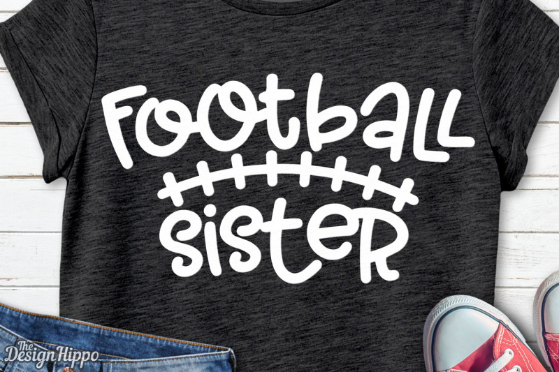 Free Football Sister Svg Football Sis Svg Football Svg Png Dxf Cricut Crafter File The Big List Of Places To Download Free Svg Cut Files