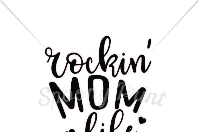 Download Free Rockin Mom Life Crafter File Svg File Free Vector 3D SVG Files Ideas | SVG, Paper Crafts, SVG File