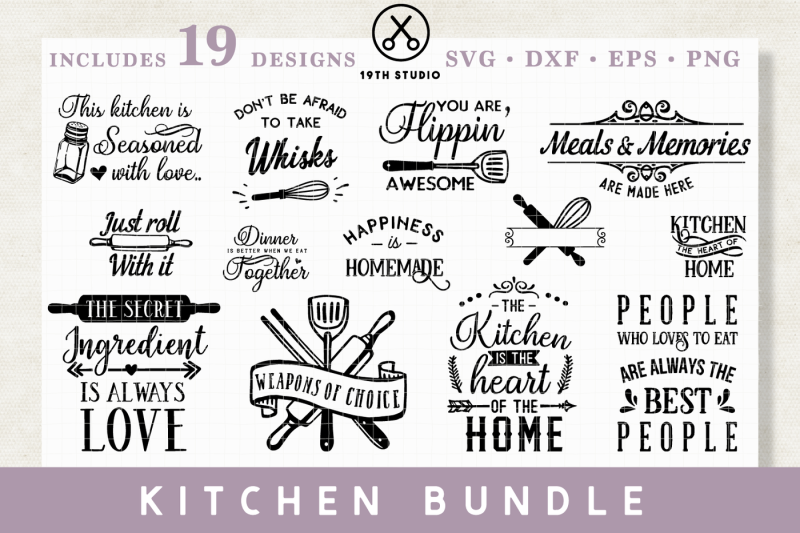 Download Free Kitchen Svg Bundle Crafter File Free Svg Cut Files For Cricut And Silhouette SVG, PNG, EPS, DXF File