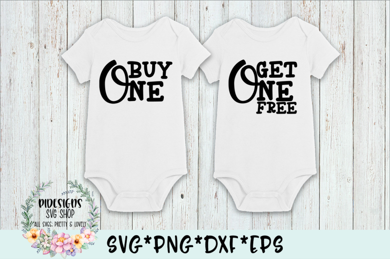 Download Free Buy One Get One Free Twin Svg Cut File Crafter File