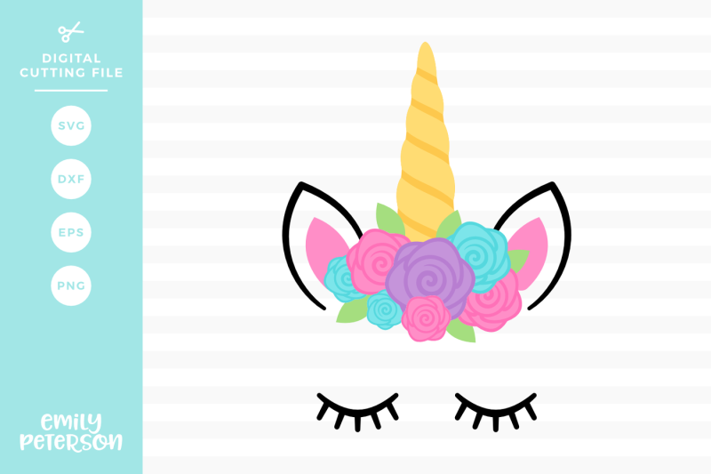Download Free Free Unicorn Face Svg Dxf Crafter File SVG Cut Files