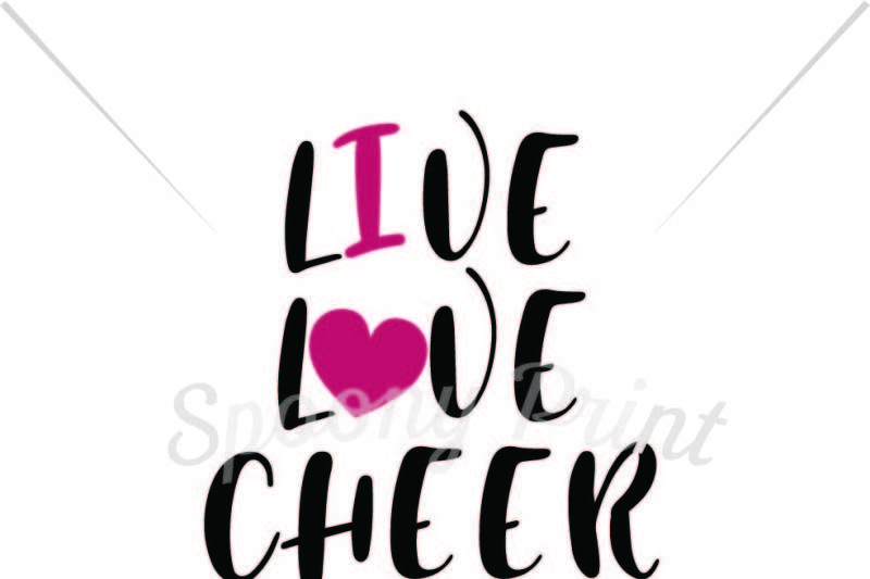 Free Live Love Cheer Mom Crafter File Free Design Resources Svg Files Bundles