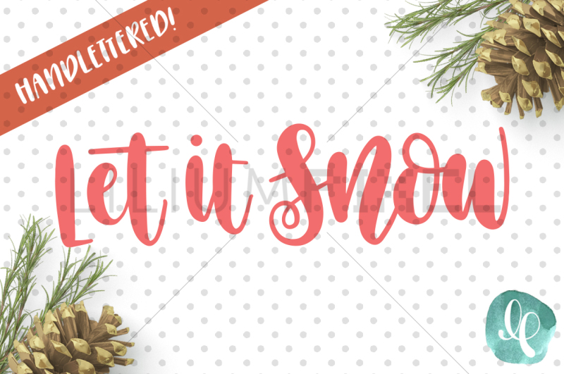 Download Free Let It Snow  Svg Png Dxf Crafter File