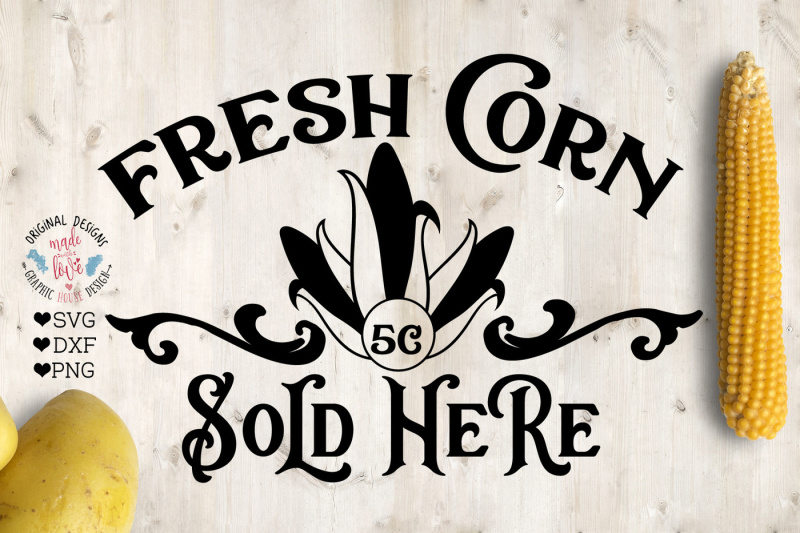 Download Free Fresh Corn Sold Here Crafter File