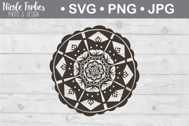 Download Free Mandala Svg Cut File Crafter File