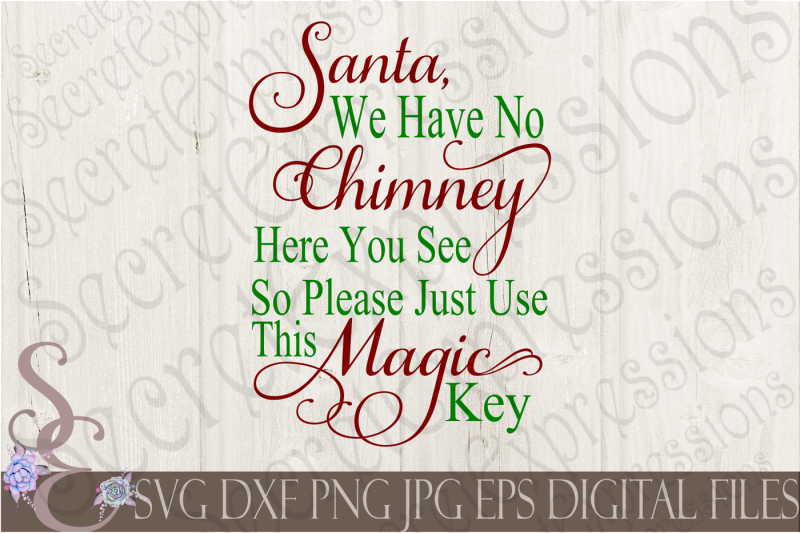 Download Free Santa S Magic Key Crafter File Free Svg Cut Quotes Files