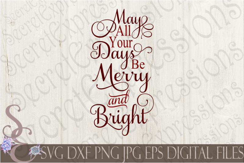 Free May All Your Days Be Merry Bright Crafter File Free Vector Icon Packs Svg Psd Flaticon Patterns