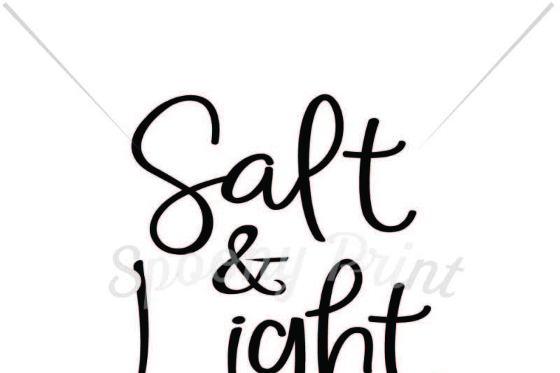 Salt Light By Spoonyprint Thehungryjpeg Com