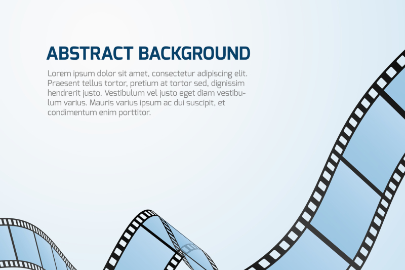 Film Strip Roll Vector Cinema Background By Microvector Thehungryjpeg Com