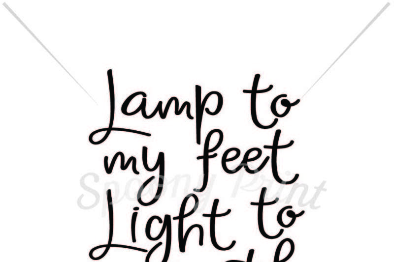 Download Free Lamp To My Feet Crafter File