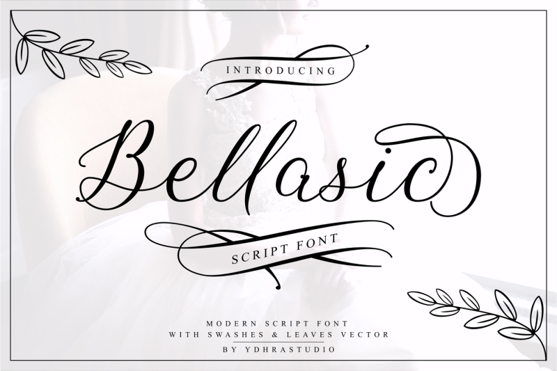 Bellasic Font + Bonus By ydhra_studio | TheHungryJPEG