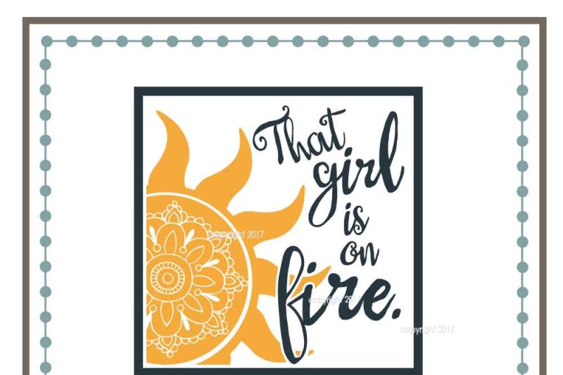 Download Free That Girl Is On Fire Svg Cut File Crafter File