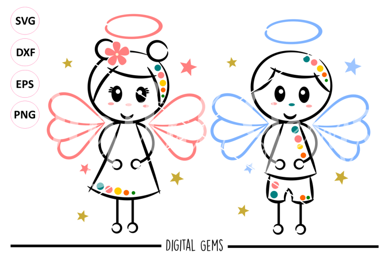 Download Free Angel Svg Dxf Eps Png Files Crafter File Free Svg Files For Cricut Silhouette And Brother Scan N Cut