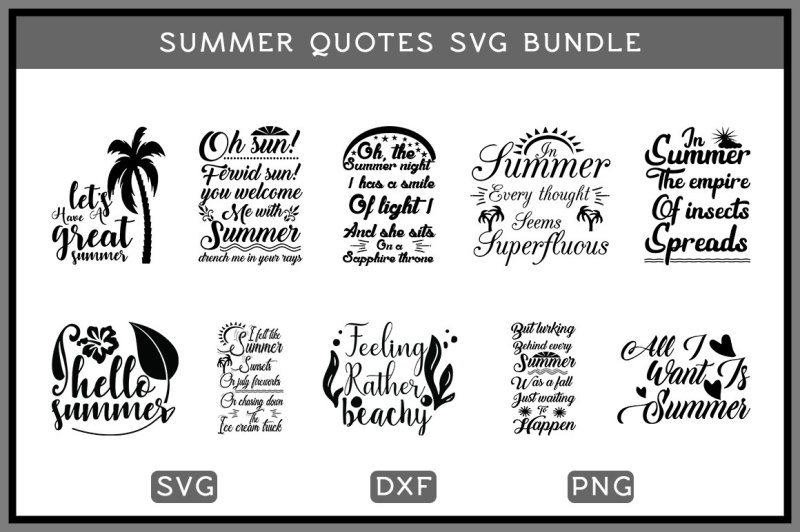 Download Summer Quotes Svg Bundle Design Free Download Svg Files Home