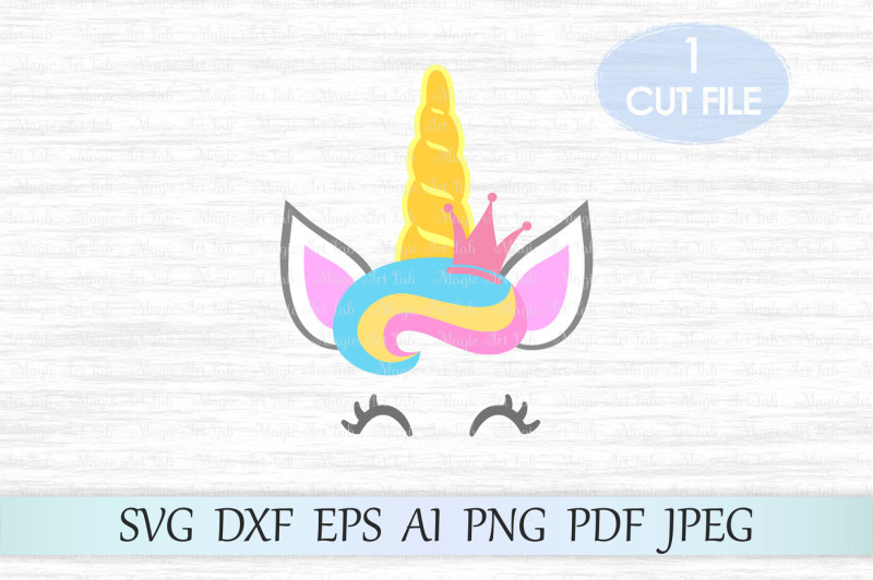 Download Free Free Unicorn Svg Unicorn Head Svg Unicorn Cut File Crafter File PSD Mockup Template