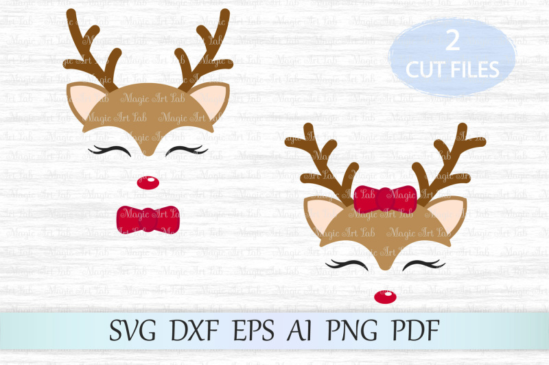 Download Free Reindeer Svg Reindeer Cut File Christmas Svg Christmas Clipart Crafter File