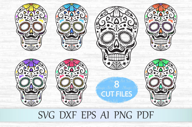 Download Free Sugar Skull Svg Day Of The Dead Svg Halloween Svg Candy Skull Svg Crafter File Download Free Svg Cut Files Cricut Silhouette Design