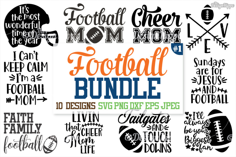 Download Free Football Svg Bundle Football Mom Bundle Mama Svg Png Dxf Cut Files Crafter File Download Free Svg Files Create Your Diy Projects